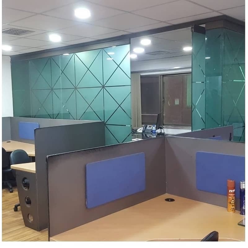 Fully Furnished Area 850 Square Feet Office Available For sale Real Pictures In Main Boulevard Road Gulberg 3 Lahore 1