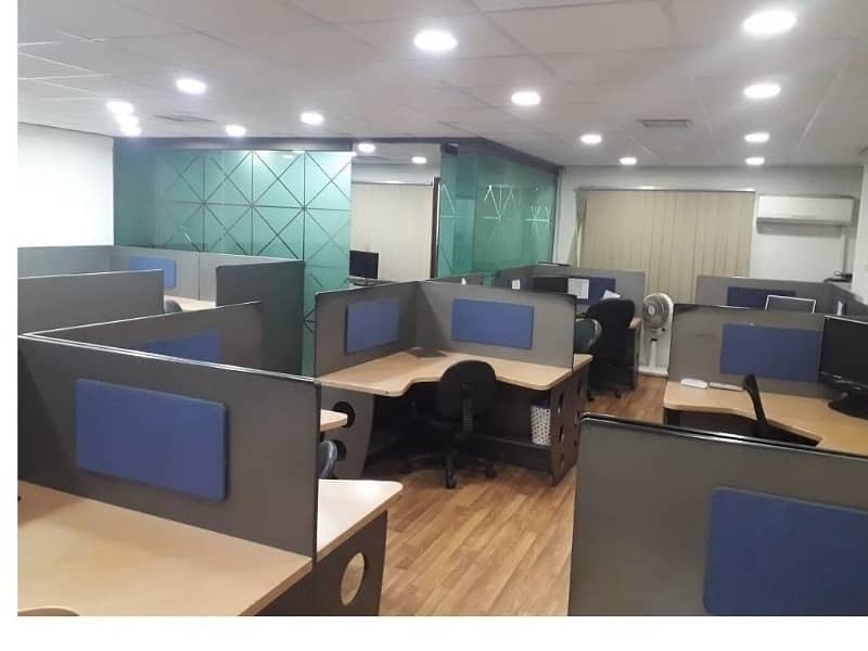 Fully Furnished Area 850 Square Feet Office Available For sale Real Pictures In Main Boulevard Road Gulberg 3 Lahore 5