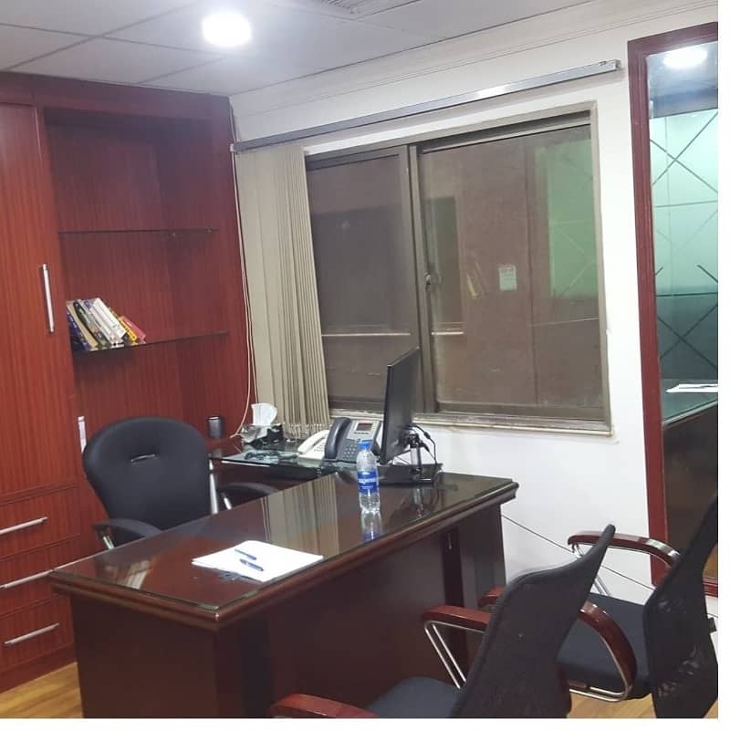 Fully Furnished Area 850 Square Feet Office Available For sale Real Pictures In Main Boulevard Road Gulberg 3 Lahore 6