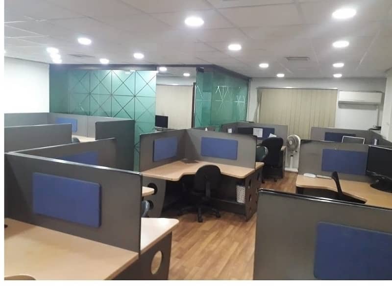 Fully Furnished Area 850 Square Feet Office Available For sale Real Pictures In Main Boulevard Road Gulberg 3 Lahore 7