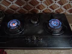 Automatic 3 burner stove