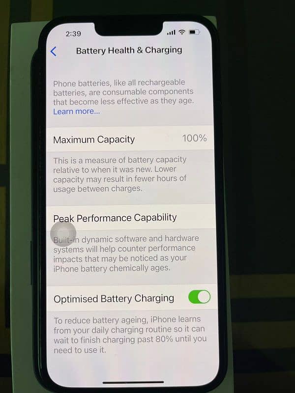 iPhone 14 100% Battery Health 8