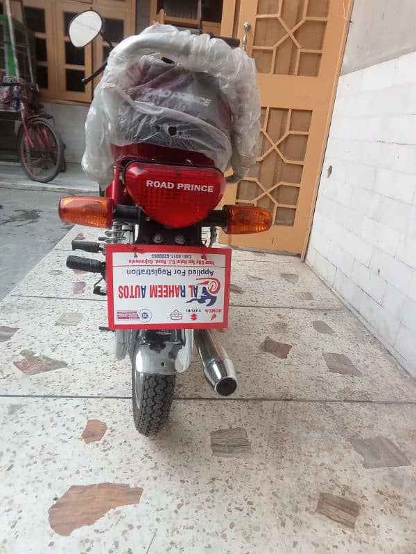 Applied four Road Prince 70cc bike for sale 3