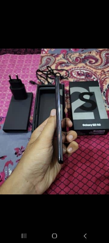 Samsung S21 Pta Approved With Original Box Charger Lush Condition 4