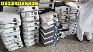 Used branded projector EPSON HITACHI SANYO NEC INFOCUS BENQ DELL Optom