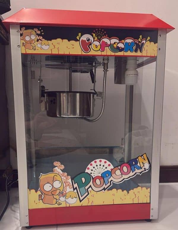 pop corn machine brand new important 0