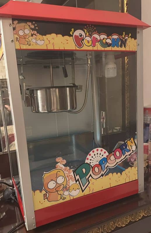 pop corn machine brand new important 1