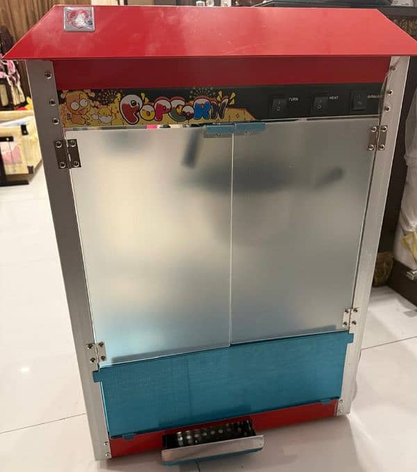 pop corn machine brand new important 3