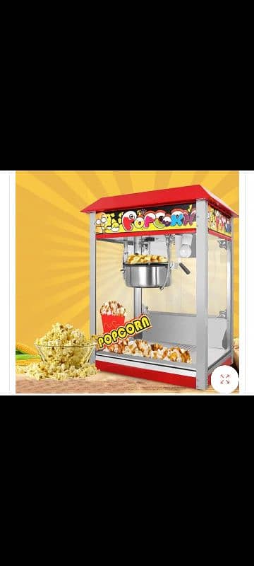 pop corn machine brand new important 4