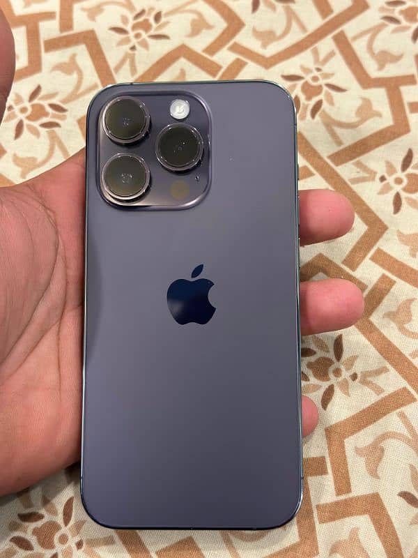 I phone 14 pro PTA approved 256 gb 7