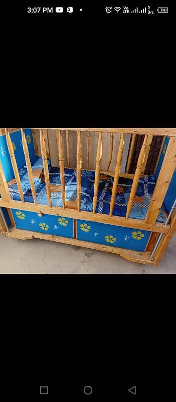 kids bed wooden sale 2