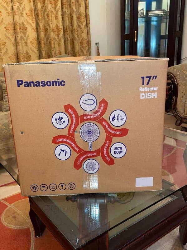 Panasonic Electric heater 17 inch with Eco mode 3