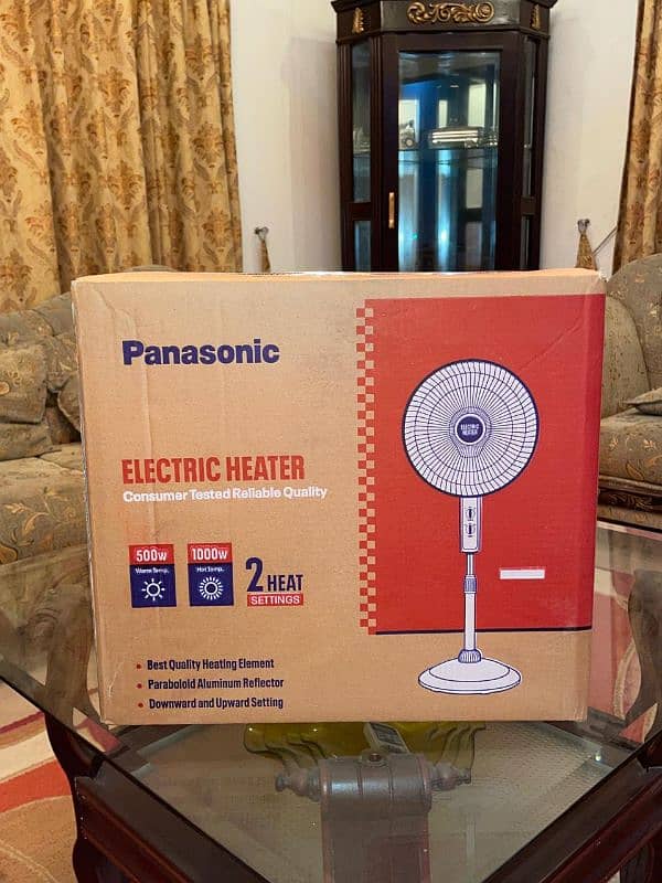 Panasonic Electric heater 17 inch with Eco mode 4