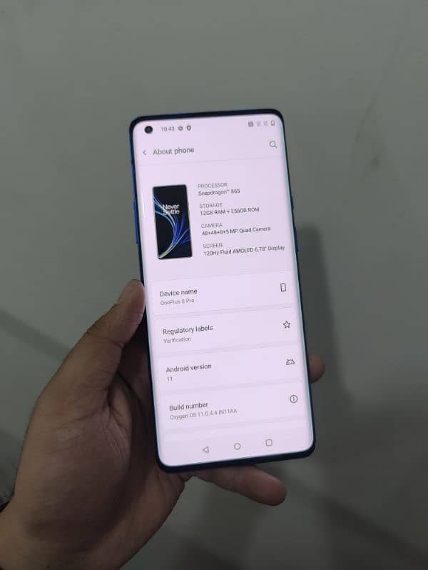 OnePlus 8 Pro ( Dual Sim Global Pta Approved Set Exchange Not Possible 6