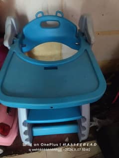 baby high chair and walker