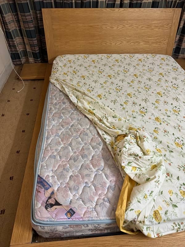 bed set with mattress and dresser 9