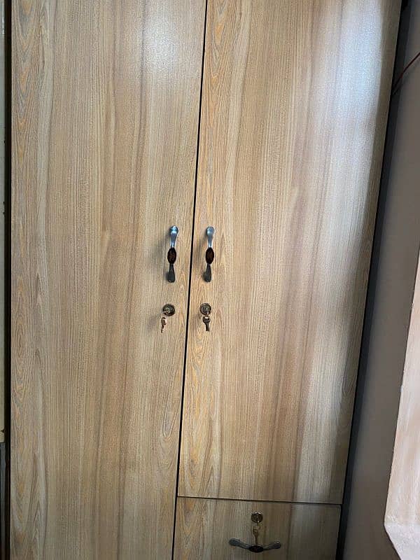 2 door wardrobe new condition 1