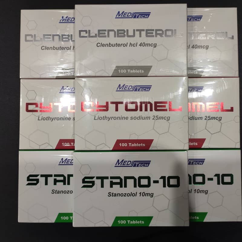 Clen, Clenbuterol, Cytomel, Fatburner, Bodybuilding Stuff 3