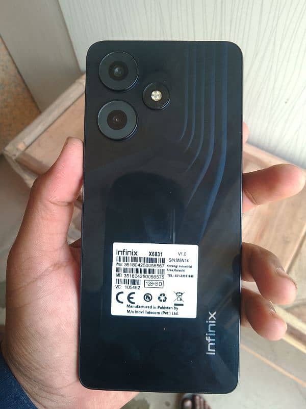 Infinix 8/128  man ha 100% ok ha 0