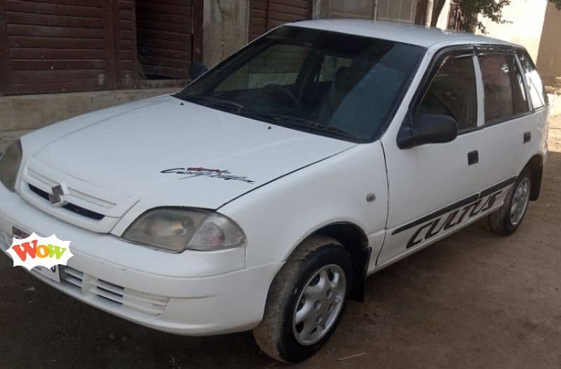 My Suzuki Cultus vxl home used car. best condition. call 03182052593 3