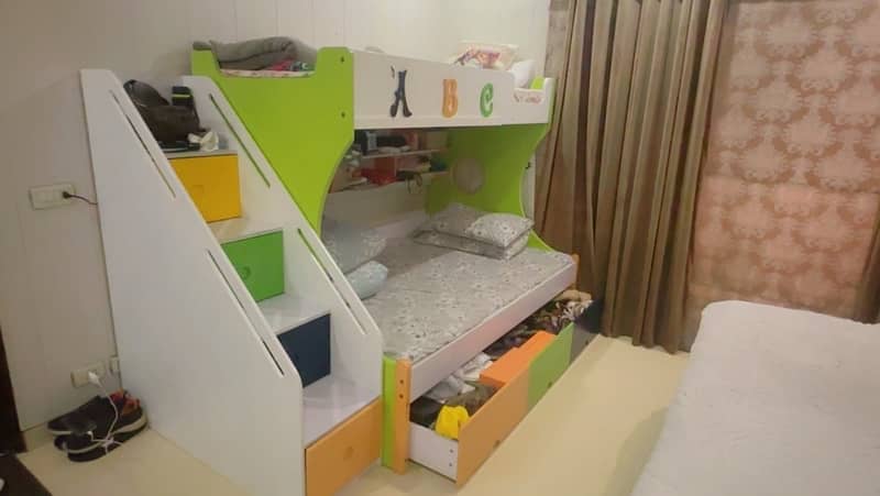 bunk bed with mattress double bed | bunk bed for sale 1