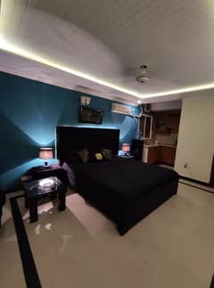 one bed fully furnished appartment for  daily basis