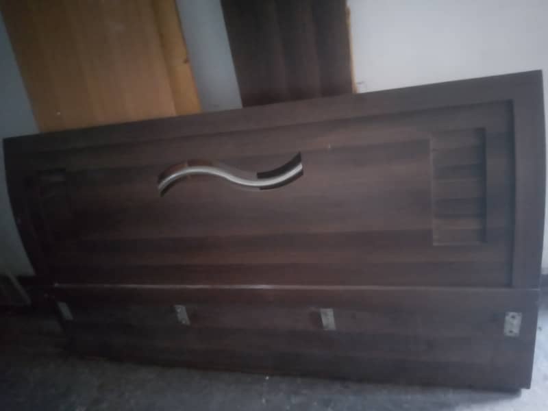 Used king size bed with mattress 3