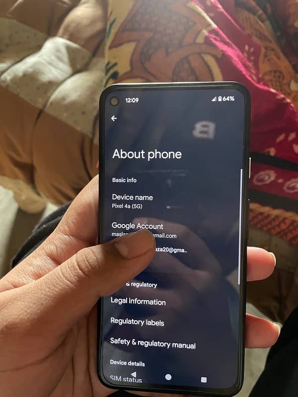 Google pixel 4a 10/9.5 condition 2