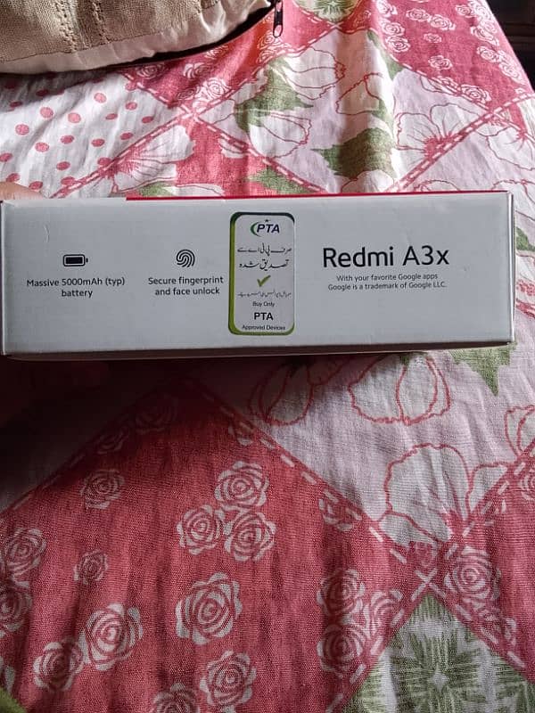 Xiaomi Redmi A3x 3/64GB new box open 10/10 condition 7