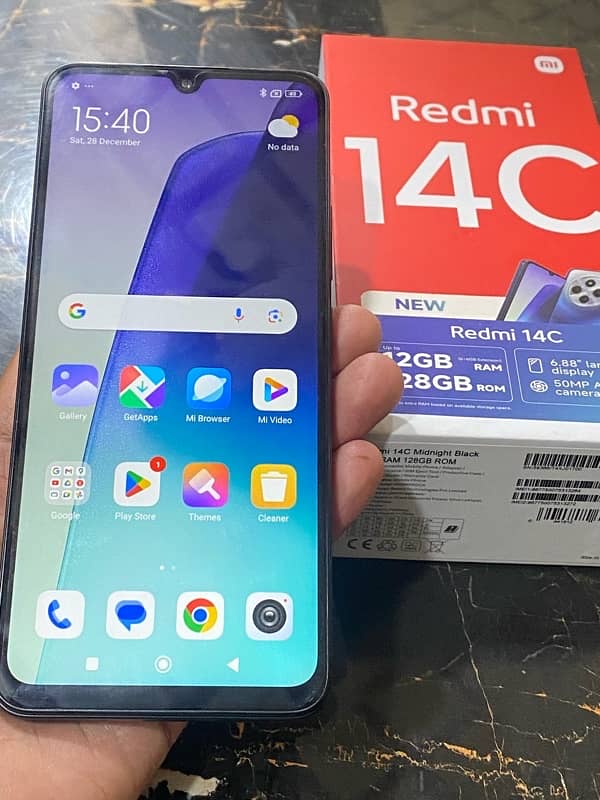 . 03000999126. REDMI 14c 6+6/128 5