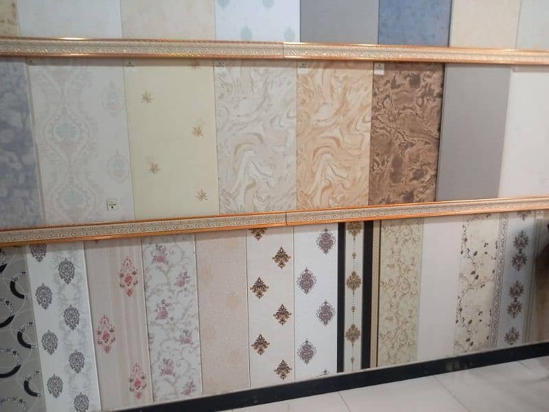 Media walls wall panels wall paper wall decoration glass work wood wor 15