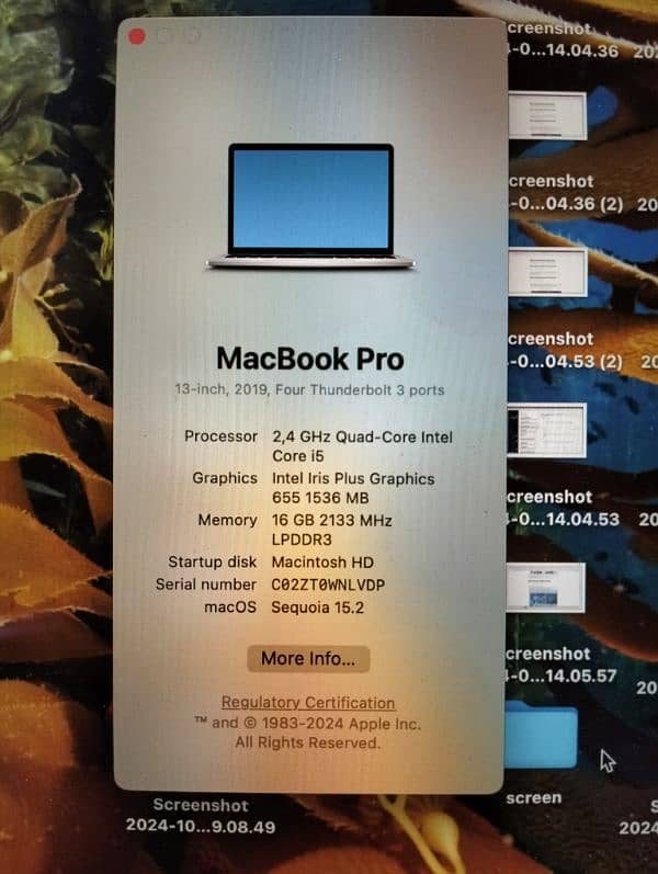 MacBook pro 13 2019 0