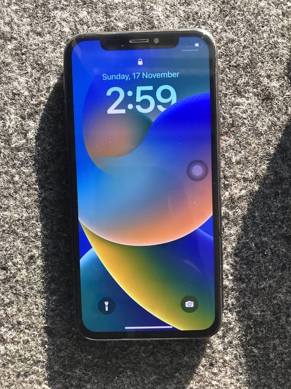 I phone x pta approved  64 GB 0