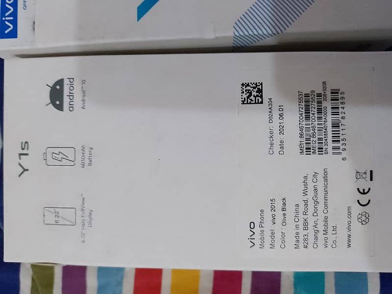 vivo y1S Urgent for sell 5