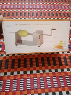 stainless steel potato slicer