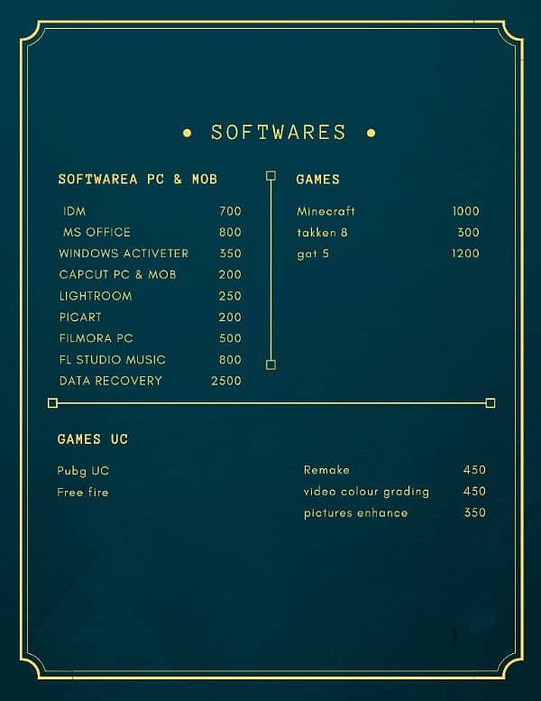 Android and PC service available 0