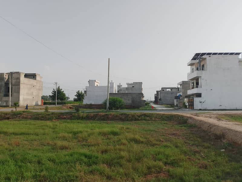 6 Marla O-block 222 # plot for sale in Al-Rehman Garden Phase 2 0