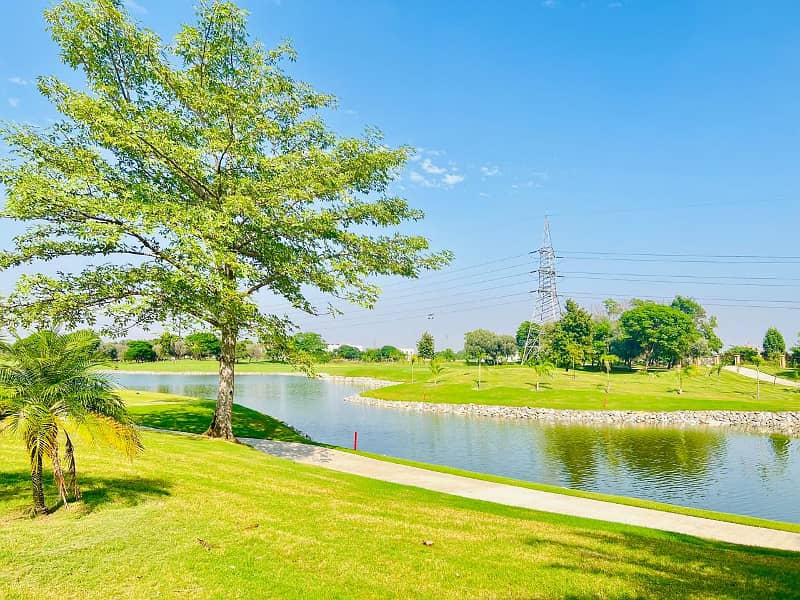 Backyard Golf 4 Kanal Plot For Sale At Hot Location Golf Estate 1 Lake City Lahore 0