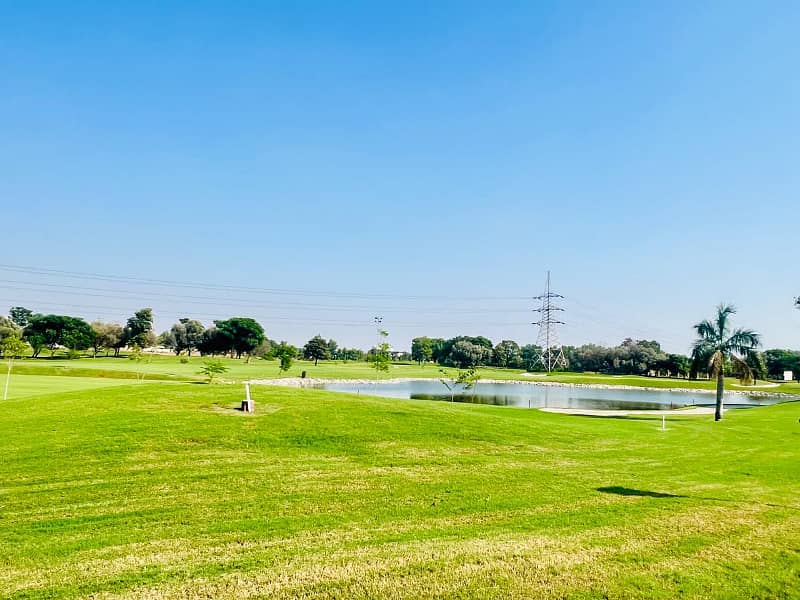 Backyard Golf 4 Kanal Plot For Sale At Hot Location Golf Estate 1 Lake City Lahore 8