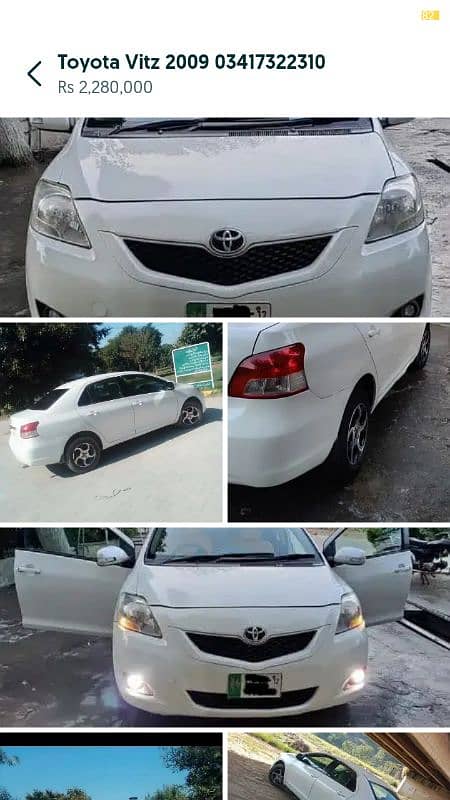 Toyota Vitz 2009 03417322310 9