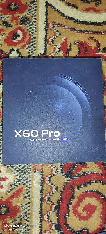 Vivo X60 pro 12+8 gb 256 gb complete Saman 10