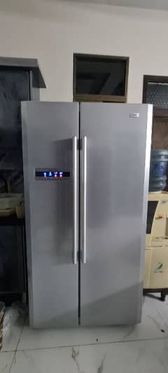 double door haier no frost fridge