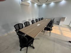 Meeting Table 8 Persons (2) Manager Chair (1) Visitor Chairs (14)