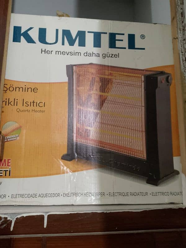 Kumtel 4 rods Electric Heater 1