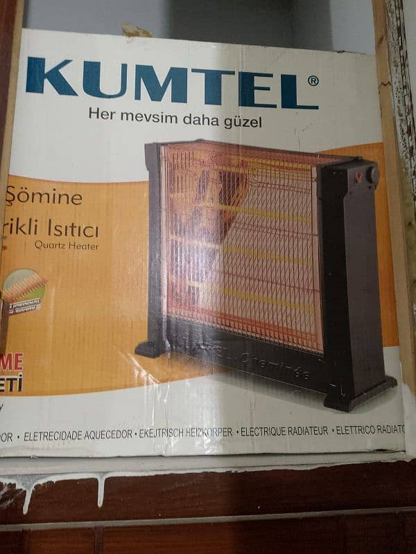 Kumtel 4 rods Electric Heater 2