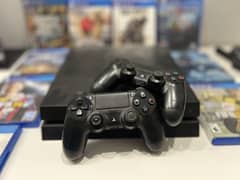 Play Station 4 Slim -1000GB Black Color