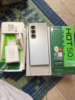 Infinix hot 50 plus 8+8 256 gb complete saaman