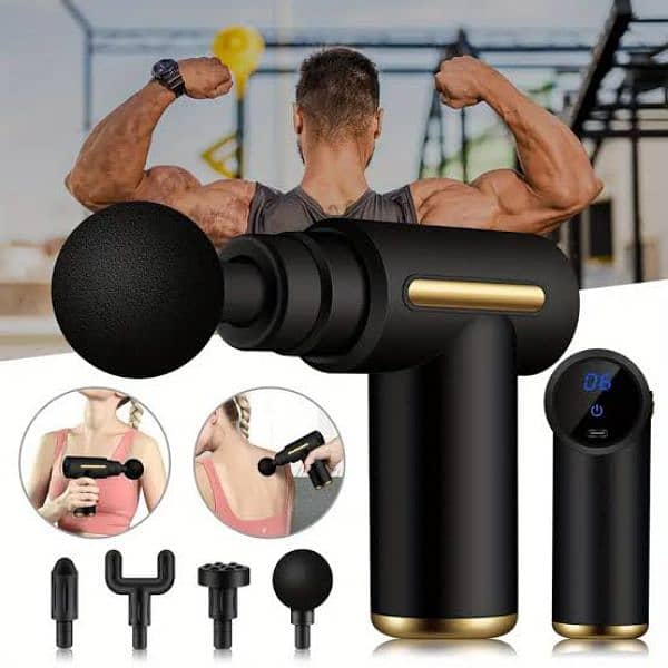 Portable Mini Muscle Massage Gun-Handheld Electric 2