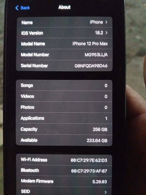 iphone 12 pro max 256 gb non pta 0