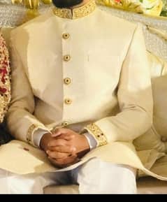 sherwani white colour